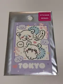 ちいかわ東京みやげ　スマホに貼れるサイズのTOKYOステッカー　モモンガ