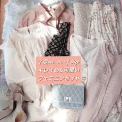 7点セット フェミニンコーデセット コーデ売り まとめ売り