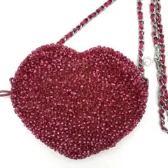 極美品・希少 アンテプリマ 2way ハート ハンド ショルダーバッグ ピンク