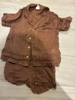 H&M ブラウン セットアップ　6-9 months