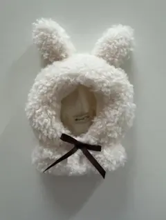 ぬいぐるみ 着せ替えコスチューム うさぎポンチョ