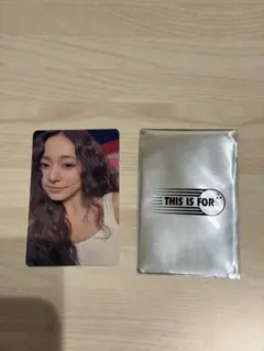 TWICE THIS IS FOR 特典トレカ　ツウィ