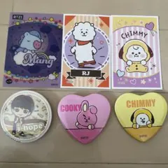 BTSグッズセット　シール　カード　缶バッジ