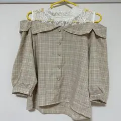 INGNI/イング/シャツ/オフショル/7分丈/レディース