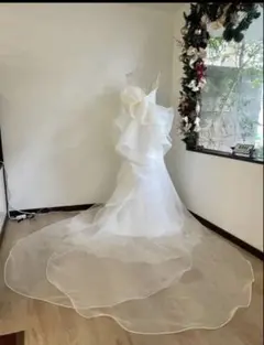 アントニオリーヴァ風 バックリボン トレーン ウェディング 結婚式のサムネイル