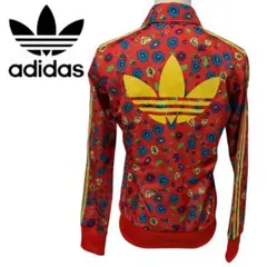 かくかくしかじか ジャージ adidas RODEO ロデオ adidas 花柄ジャージ レッド系 かくかくしかじか 永野芽郁 ロデオ