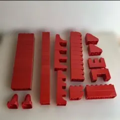 レゴデュプロ　赤ブロック　パーツ