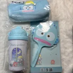 ハンギョドン サンリオ当たりくじ 3点セット 手鏡 タンブラー ぺンポーチ