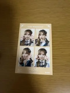 =LOVE 4カットフォトカード　vol.7 諸橋沙夏