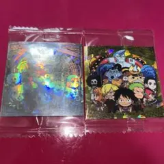 にふぉるめーしょん ワンピース大海賊シールウエハースLOG.7 麦わらの一味2枚