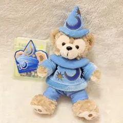 【未使用品】東京ディズニーシー 10周年限定デザイン ダッフィーぬいぐるみバッチ