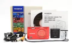 OLYMPUS オリンパス VG VG-145 レッド コンパクトデジタルカメラ
