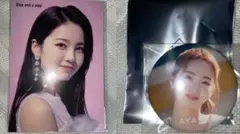 NiziU アヤカ　缶バッジ&ポストカード　セット