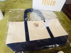 フェイラー　オールドテディ　LL ワッペントートバッグ　WEB 限定　新品未使用