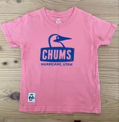 CHUMS キッズ Tシャツ コーラルピンク Mのサムネイル