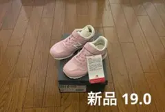 新品 ニューバランススニーカー 373 19.0 ペールピンク
