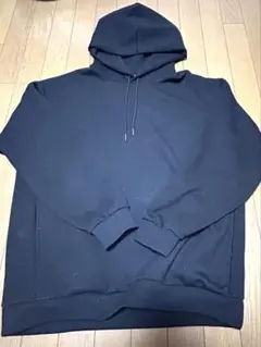 ブラック フード付き スウェットパーカー