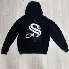 supplier黒パーカー