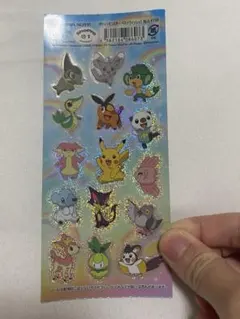 平成 シール ポケモン ショウワノート ポケットモンスター ベストウイッシュ1のサムネイル
