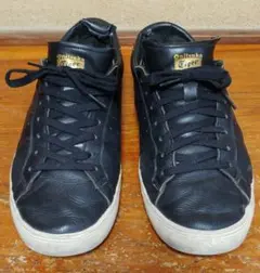 Onitsuka Tiger 黒 レザー スニーカー