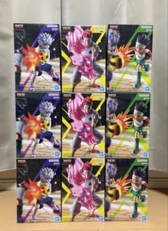 HUNTER×HUNTER アクションフィギュア 3種×3