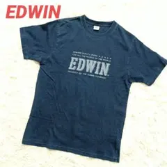 〔美品〕EDWIN エドウィン　Tシャツ　半袖シャツ　カットソー　デニム色のサムネイル