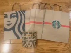 スターバックス ショップ袋 5枚セット