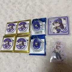 忍たま乱太郎 尾浜勘右衛門　まとめ売り おまんじゅう 缶バッジ アクキー 特典
