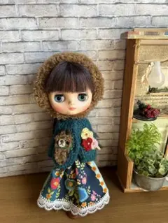 251202ミディブライス★ターコイズ北欧セット★くま太郎