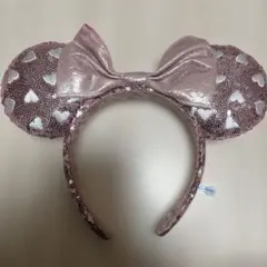 ディズニー ハート模様カチューシャ