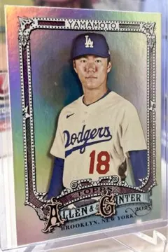 山本由伸 レインボーフォイル Allen & Ginter 2025 Topps