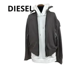 DIESEL ディーゼル ジャケット ブルゾン チャコールグレーM