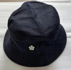 MARY QUANT × PUBLUX ワンポイント刺繍　バケットハット