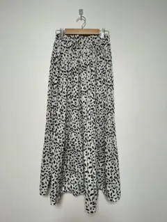 GRL グレイル 総柄プリーツスカート M