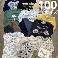 子供服　長袖　秋　冬100サイズ　男の子　まとめ売り