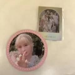 twice more&more 初回限定特典トレカ＋コースター