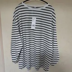 GLOBAL WORK　新品長袖ストライプTシャツ