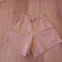 après les cours ドット柄ショートパンツ130㌢