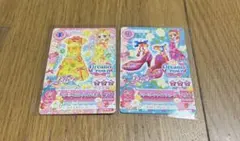アイカツカード セット　大空あかり　新条ひなき　劇場版アイカツ