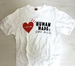 【中古】HUMAN MADE ハートロゴ Tシャツ ホワイト Lサイズのサムネイル