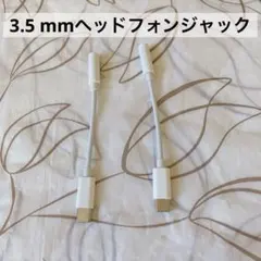 3.5 mmヘッドフォンジャック オーディオアダプタ USB -C 2P