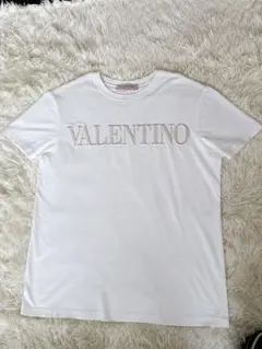 VALENTINO ヴァレンティノ エンボスロゴ コットン Tシャツ XSのサムネイル