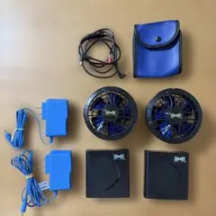 naoya様　空調服用ファンセット(バッテリー、ファン、充電器)×2セット！ naoya様 空調服用ファンセット(バッテリー、ファン、充電器)×2セット