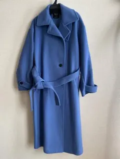 【かりんこ様専用】united tokyo ロングコート　ブルー　アウター