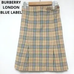 バーバリーブルーレーベル ノバチェック 膝丈スカート サイズ36