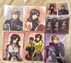 ガンダムSEED アニメイト　特典　ポストカード　クリアカード　色紙
