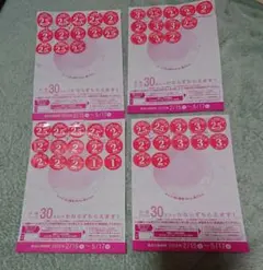 ヤマザキ　春のパン祭り　点数シール　120点