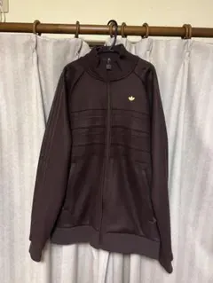 adidas ブラウン ジャージ L