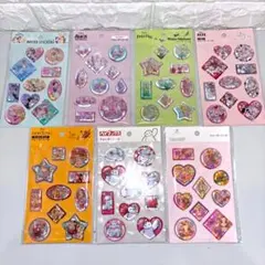 セリア　ウォーターシール　7枚セット　ディズニー　ラプンツェル　オイスター