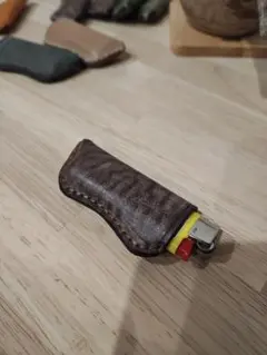 レザーライターケース ハンドメイド